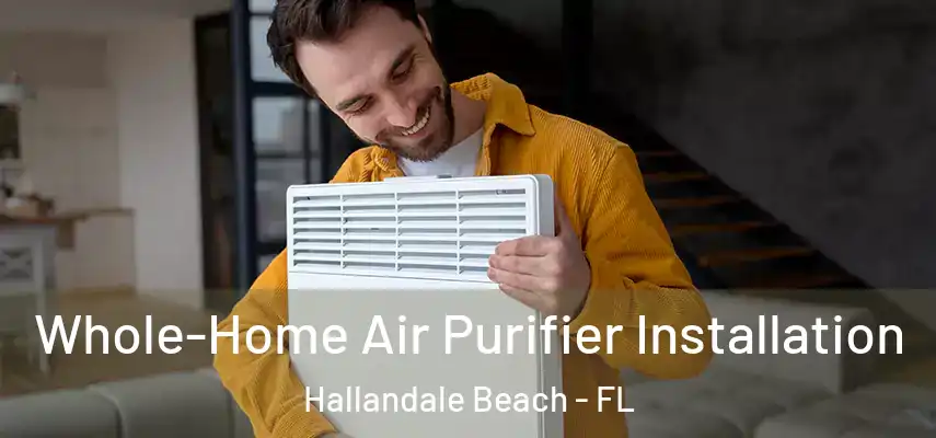  Whole-Home Air Purifier Installation Hallandale Beach - FL